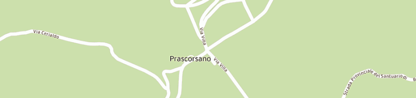 Mappa della impresa ristorante societa' prascorsano a PRASCORSANO