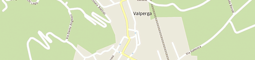 Mappa della impresa bar dino a VALPERGA