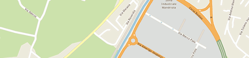 Mappa della impresa new center moto a PADOVA