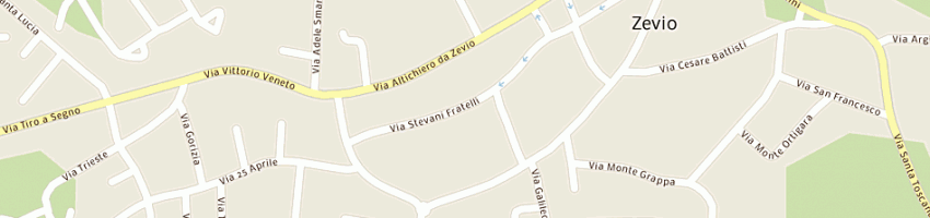 Mappa della impresa ristorante pizzeria da nando a ZEVIO