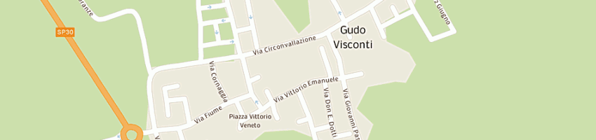 Mappa della impresa comune di gudo visconti bibliotecacentro civico a GUDO VISCONTI