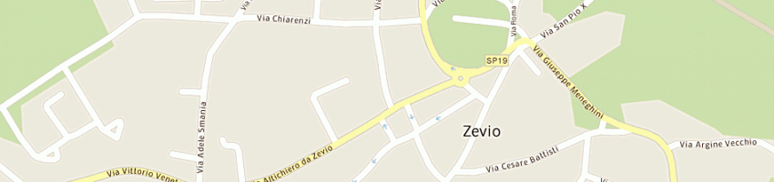 Mappa della impresa zoccatelli andrea a ZEVIO