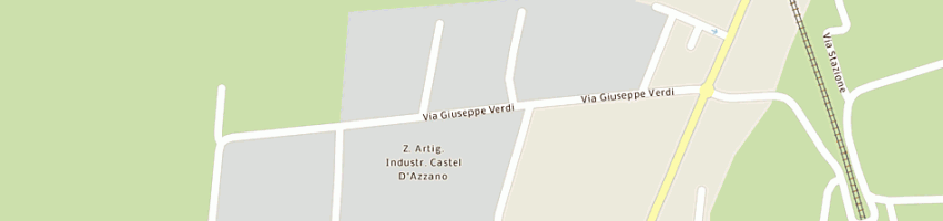 Mappa della impresa vigo mode srl a CASTEL D AZZANO