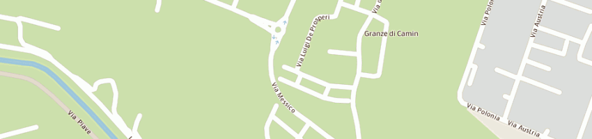 Mappa della impresa cicuto stefano a PADOVA