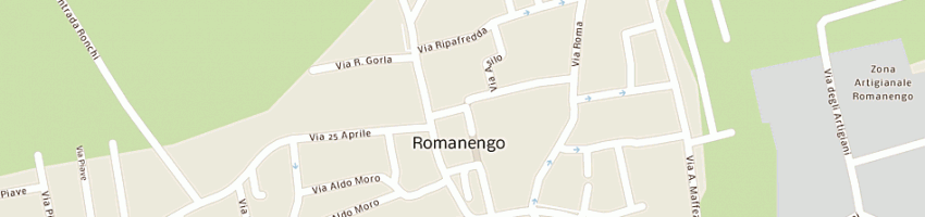 Mappa della impresa scuola materna a ROMANENGO