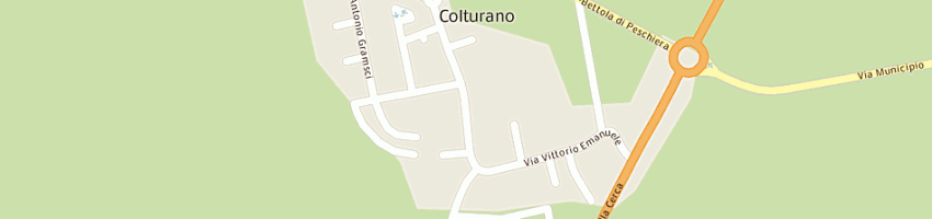 Mappa della impresa residence campagnola a COLTURANO
