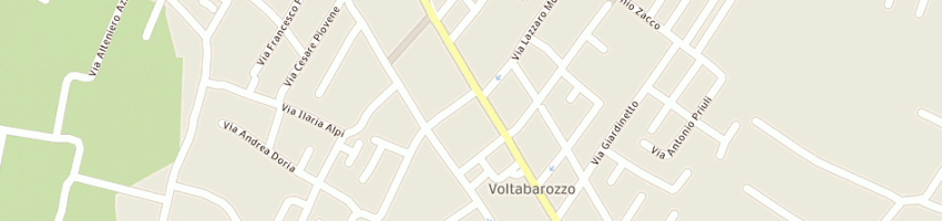 Mappa della impresa comune di padova anagrafe di quartiere a PADOVA