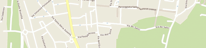 Mappa della impresa globetrotter a PADOVA