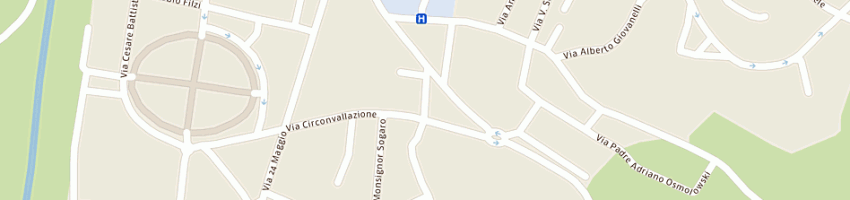 Mappa della impresa carabinieri a LONIGO