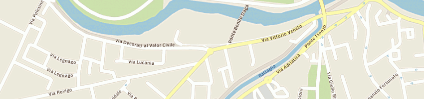 Mappa della impresa associazione sportiva padova bridge ss a PADOVA