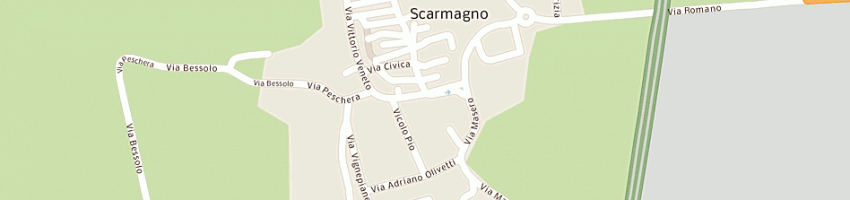 Mappa della impresa poste italiane a SCARMAGNO