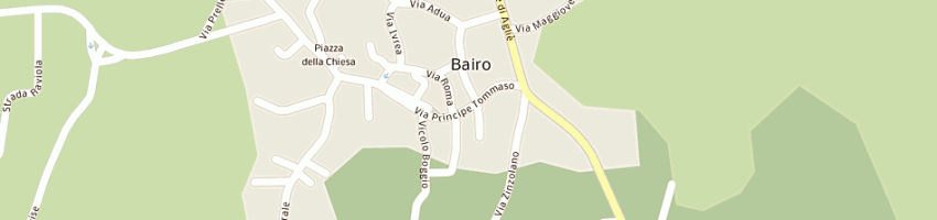 Mappa della impresa vercellino paolo a BAIRO