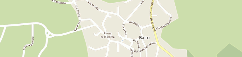 Mappa della impresa romano fernando a BAIRO
