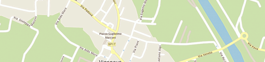 Mappa della impresa poste italiane spa a VIGONOVO