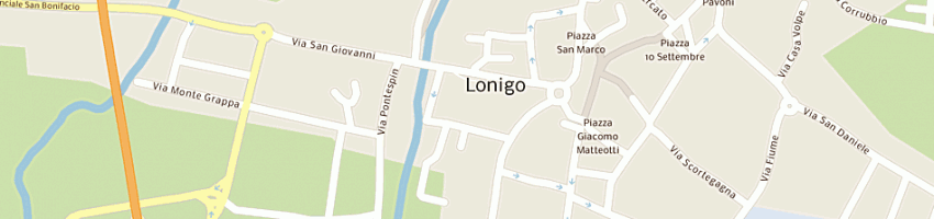 Mappa della impresa lovato anna maria a LONIGO