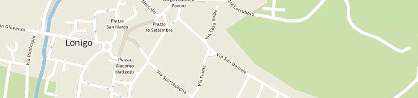 Mappa della impresa municipio di lonigo a LONIGO