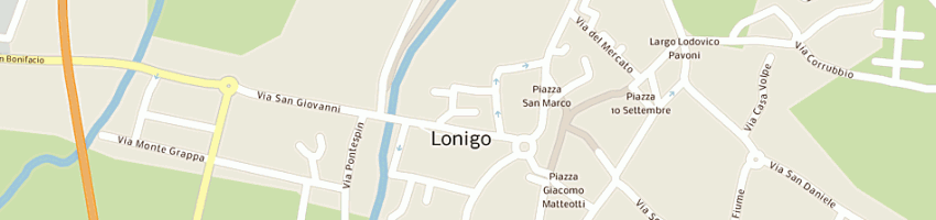 Mappa della impresa abax informatica srl a LONIGO