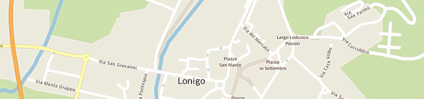 Mappa della impresa municipio di lonigo a LONIGO