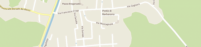 Mappa della impresa benvenuti mirco a BARBARANO VICENTINO