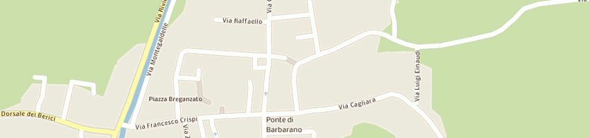 Mappa della impresa menardi srl a BARBARANO VICENTINO