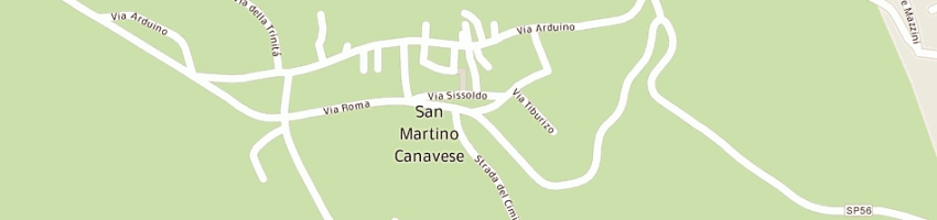 Mappa della impresa bocchietti pier luigi a SAN MARTINO CANAVESE
