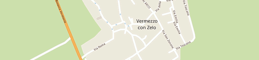 Mappa della impresa municipio scuola elementare a VERMEZZO