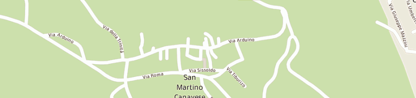 Mappa della impresa enrico giuseppe a SAN MARTINO CANAVESE