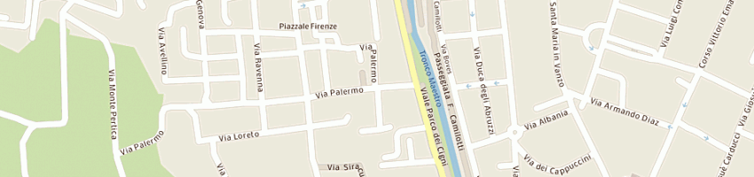 Mappa della impresa mandruzzato claudio e c snc a PADOVA