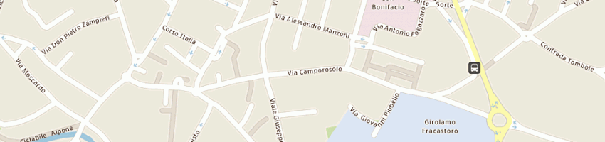 Mappa della impresa c e v mode - srl a SAN BONIFACIO