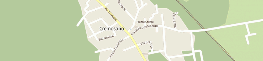 Mappa della impresa poste italiane a CREMOSANO