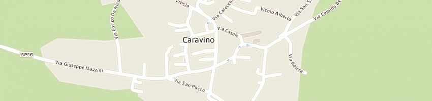 Mappa della impresa st tecnico ass topografico f42 dei geom gumina carmelo e magnea gianluigi a CARAVINO