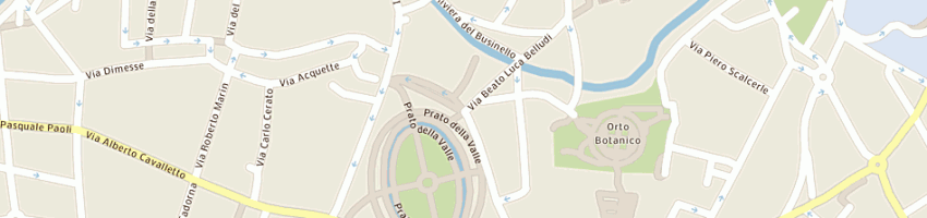 Mappa della impresa hotel belludi 37 a PADOVA