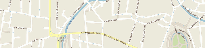 Mappa della impresa scuola istituto vanzo a PADOVA