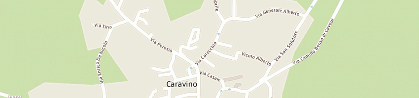 Mappa della impresa bucello enrico a CARAVINO