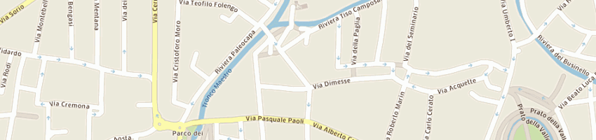 Mappa della impresa coppola salvatore a PADOVA