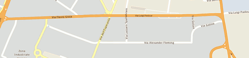 Mappa della impresa autofficina borgo roma snc a VERONA