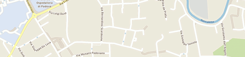 Mappa della impresa casa di accoglienza s camillo a PADOVA