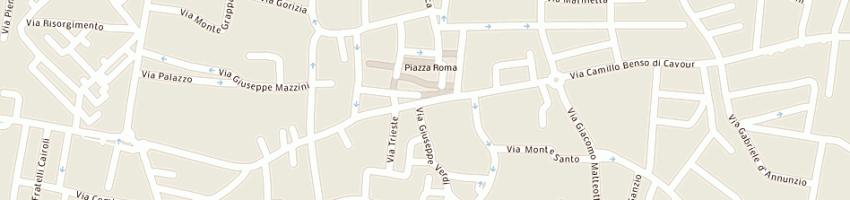 Mappa della impresa piazza roma di bisignano rita e c snc a GHEDI