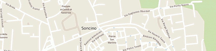 Mappa della impresa bernocchi luigi a SONCINO