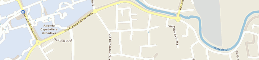 Mappa della impresa marchetto paolo a PADOVA