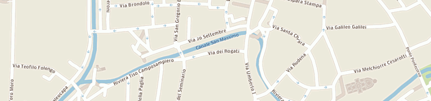 Mappa della impresa biasin gianni a PADOVA