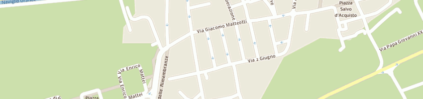Mappa della impresa autoricambi sanzio di stellini rossana a MILANO