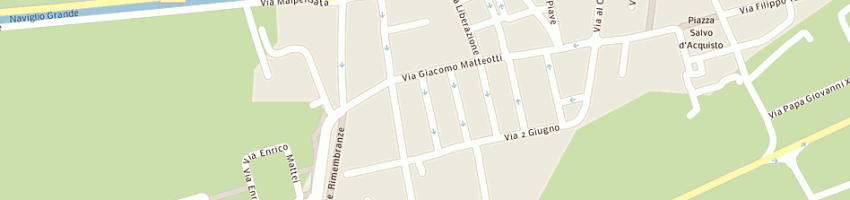 Mappa della impresa dental garden srl a MILANO