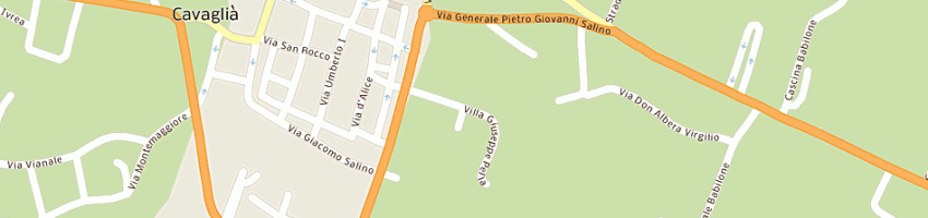 Mappa della impresa croce rossa italiana - comitato locale di cavaglia' a CAVAGLIA 
