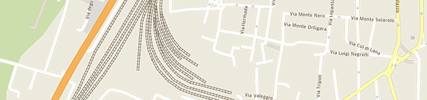 Mappa della impresa comune di padova istruzione pubblica asili nido a PADOVA