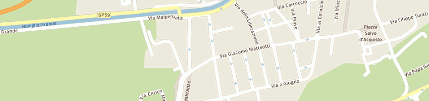 Mappa della impresa rapetti giovanni a GAGGIANO