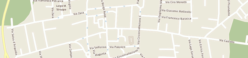 Mappa della impresa municipio a PANDINO