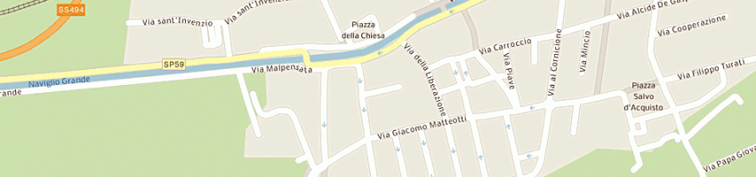 Mappa della impresa bbb spa a MILANO