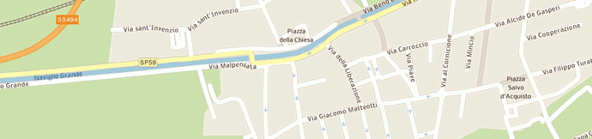 Mappa della impresa poste italiane epe a GAGGIANO