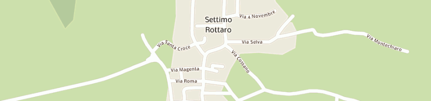 Mappa della impresa ristorante busca a SETTIMO ROTTARO